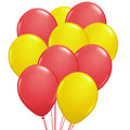Red & Yellow Latex Balloons - 10" - Pack of 50