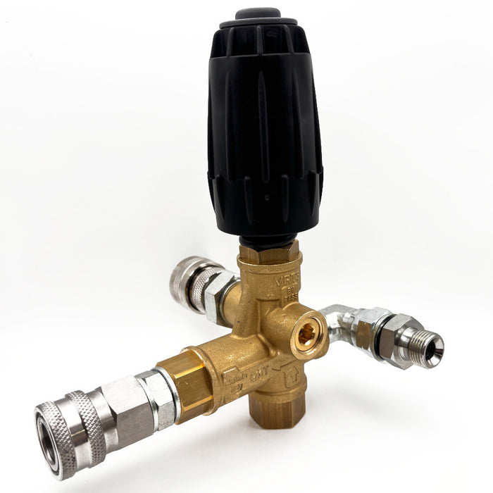 Return To Tank Unloader | VRT3 | Black | 3/8" Male Inlet | MIDI Outlet