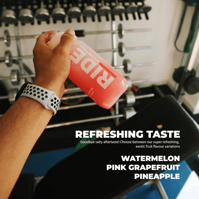Ride Nutrition Hydro Fizz Electrolyte Tabs – Pink Grapefruit - Road and Trials