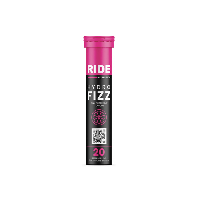 Ride Nutrition Hydro Fizz Electrolyte Tabs – Pink Grapefruit - Road and Trials