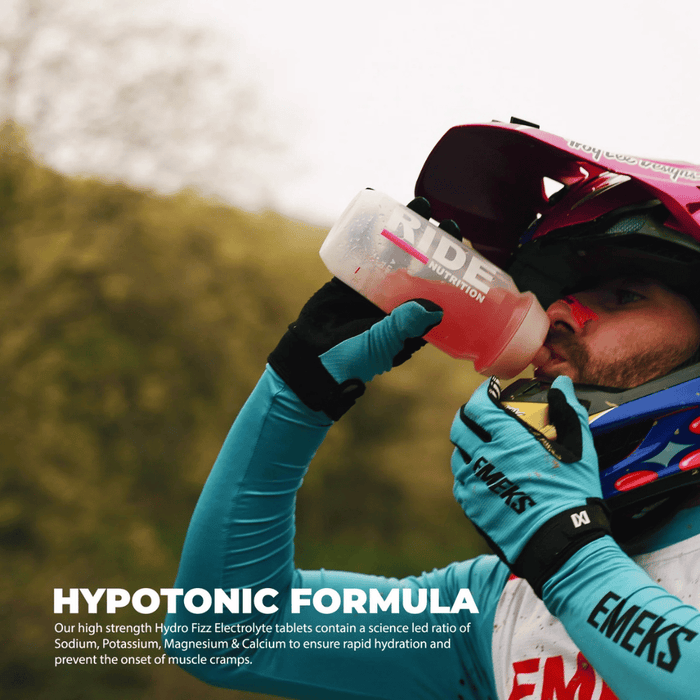 Ride Nutrition Hydro Fizz Electrolyte Tabs – Pink Grapefruit - Road and Trials