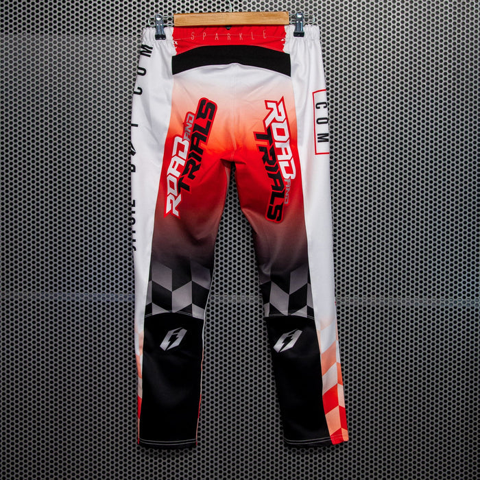 Road and Trials X Jitsie Sparkle Trials Pants - White - Road and Trials