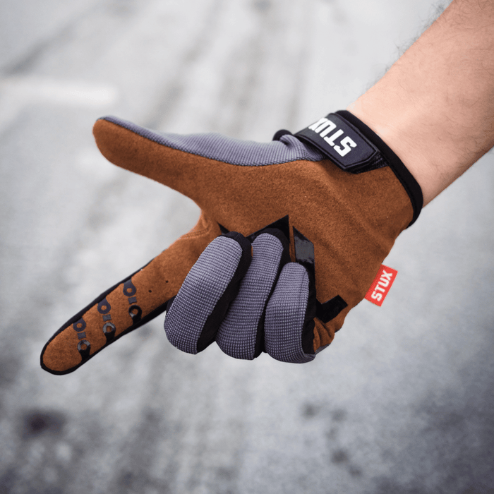 Road and Trials X Stux Gloves - Grey - Road and Trials