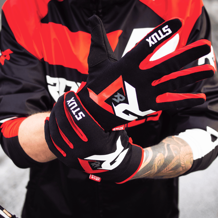 Road and Trials X Stux Gloves - Red - Road and Trials