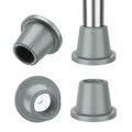 Shower Chair Replacement Feet 4 Pack Non Slip Rubber Tips for Bath Chairs 1-1/8 Inch