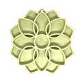 Sodapup Mandala Softie Etray Enrichment Tray-Light Green