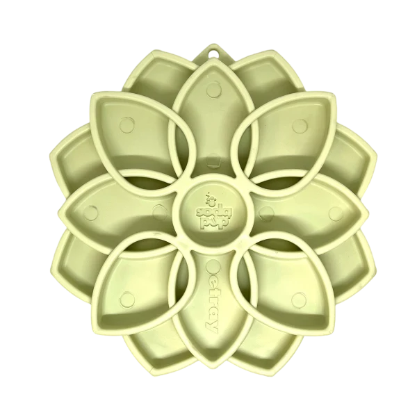 Sodapup Mandala Softie Etray Enrichment Tray-Light Green