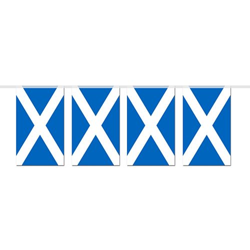 St Andrew's Paper Flag Bunting - 2.4m