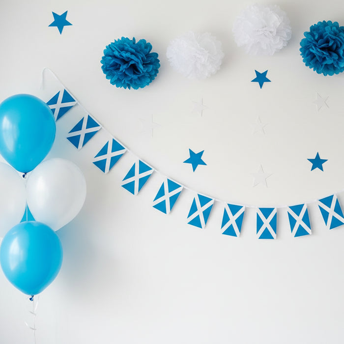 St Andrew's Paper Flag Bunting - 2.4m