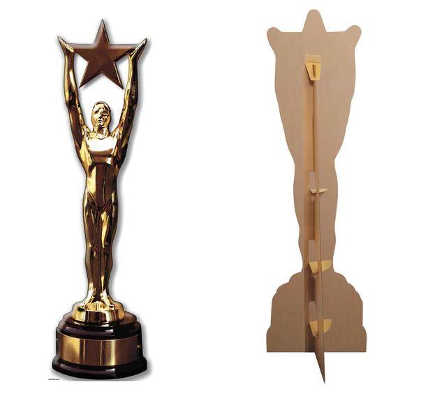 Star Award Cardboard Cutout - 1.83m
