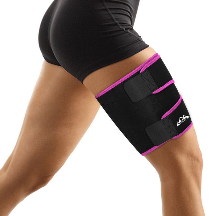 Black + Fuchsia Pink / M