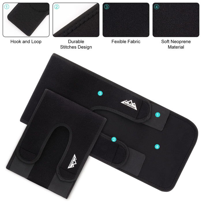 Thigh Brace Support for Groin & Quad Adjustable Compression Wrap