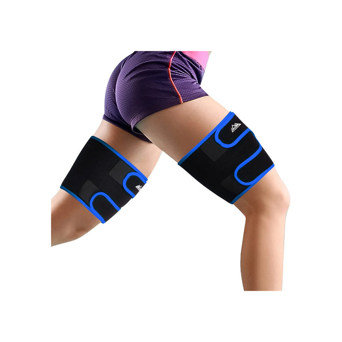 Thigh Compression Brace for Groin Pull & Muscle Strain Support 2-Pack