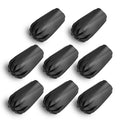 Anti-Slip Rubber Trekking Pole Tips, 8 Pack Replacement Ends for Hiking Poles and Walking Sticks