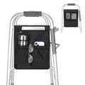 Universal Walker Bag Organizer with Multiple Pockets, Wheelchair Storage Bag for Seniors, Rollators and Mobility Aids