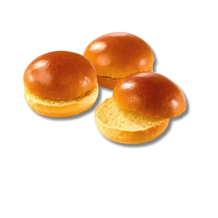 Vegan Brioche Style Burger Bun 6x80g (par-baking)