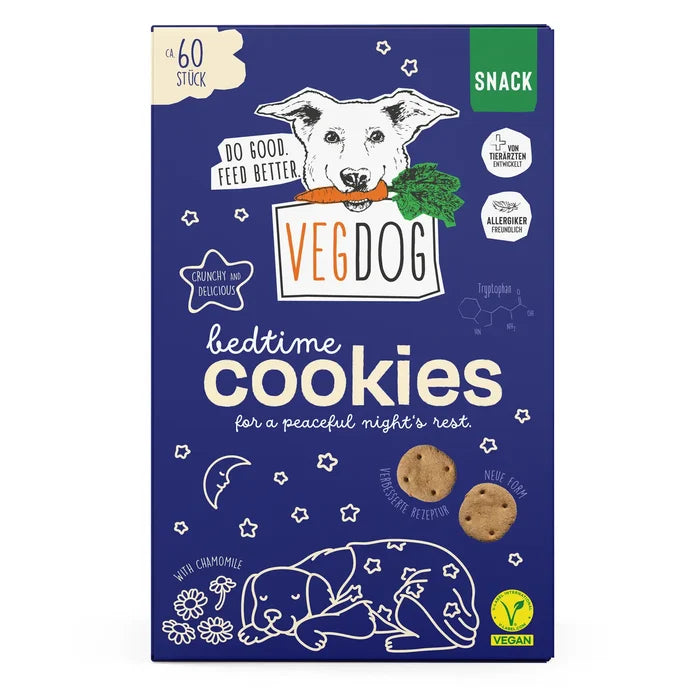 Vegdog Bedtime Cookies Dog Treats