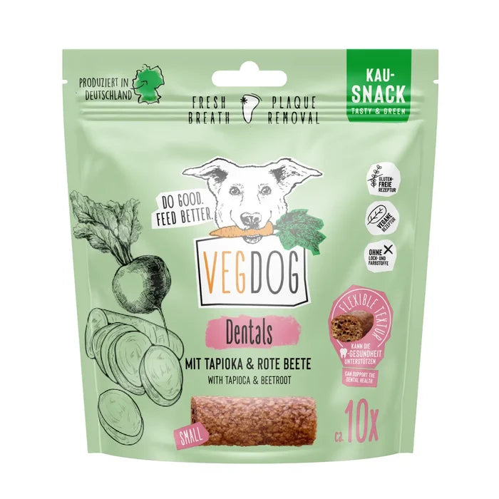 Vegdog Beetroot Dog Dental Chew