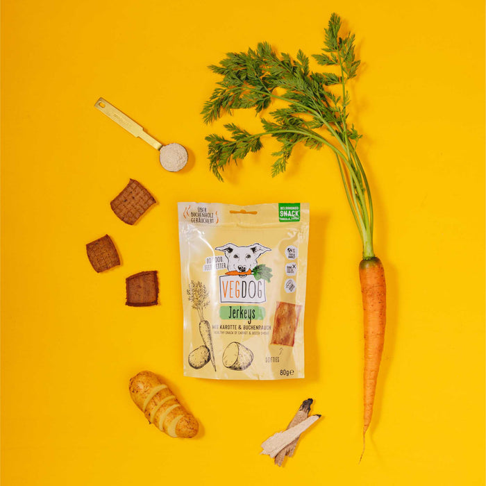 Vegdog Jerkeys Dog Treats