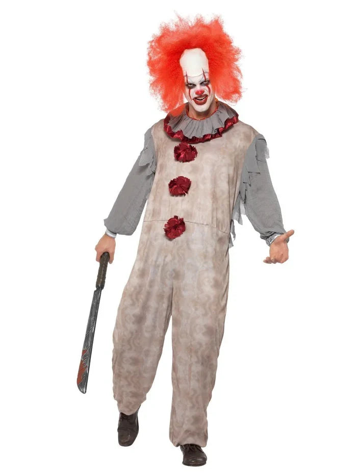 Vintage Clown Man Costume