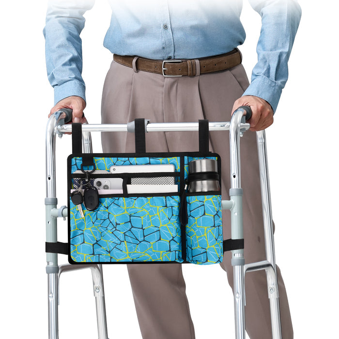 Walker Bag Water Resistant Organizer Pouch for Walker Rollator Wheelchair