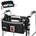 Walker Basket with Foldable Tray Organizer Bag for Walker Storage Accessories