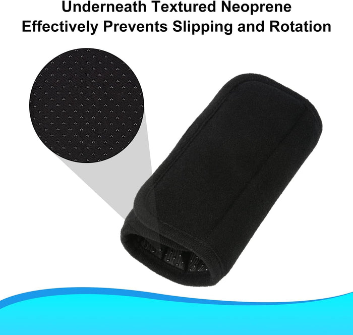 Walker Hand Grips Covers 2-Pack Cushioned Anti-Slip Handle Pads