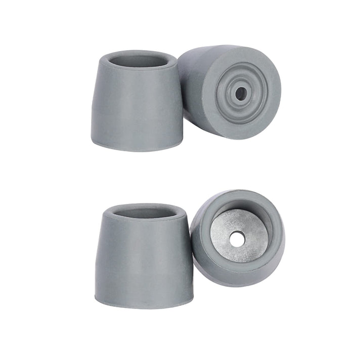 Walker Tips 4-Pack Anti-Slip Rubber Replacement Feet for 1-Inch Walkers
