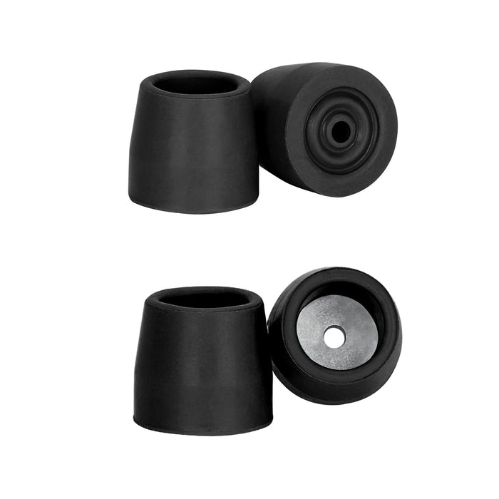 Walker Tips 4-Pack Anti-Slip Rubber Replacement Feet for 1-Inch Walkers