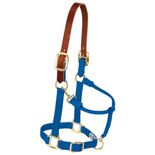 Weaver Leather Breakaway Original Adjustable Chin And Throat Snap Halter 3/4"