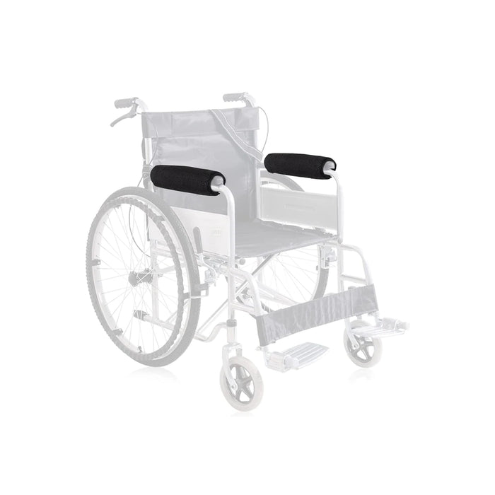 Wheelchair Armrest Cushion Covers 2-Pack Soft Memory Foam Pads