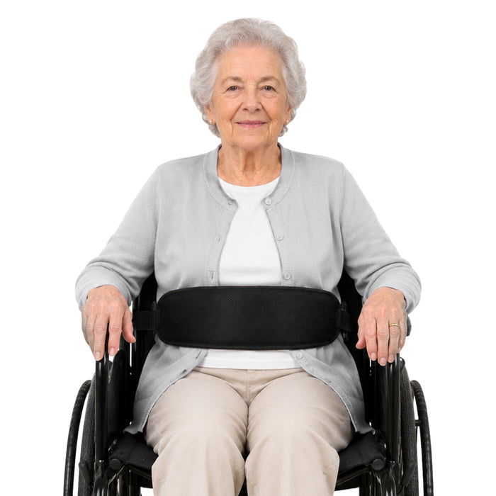 Wheelchair Positioning Belt ¨C Adjustable Breathable Mesh Support Strap for Wheelchairs, Transport Chairs & Mobility Scooters