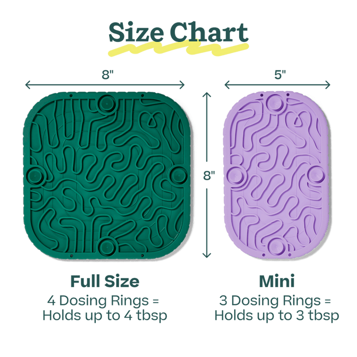 Woof Flipmat Enrichment Dog Lick Mat