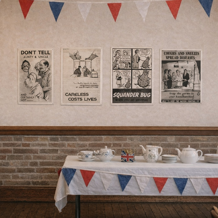 World War II Propaganda Posters - A3