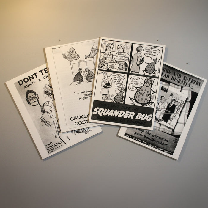 World War II Propaganda Posters - A3