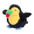 Zippy Paws ZippyTuff+ 2 in 1 Birdiez – Toucan Plush Dog Toy
